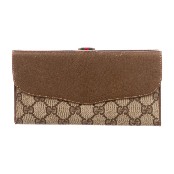 Vintage Gucci Sherry Line Wallet - Picture 1 of 6